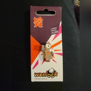 Limited Edition 2012 London Olympics Mascot Trading Pin